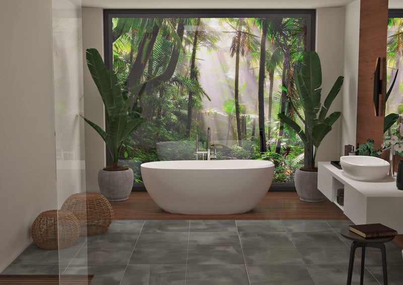 Slik Bath Sense slikcast matte white 62 13/16'' x 27 5/8''