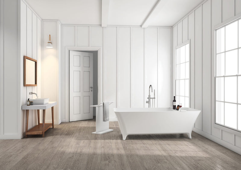 Slik Bath Vecchio slikcast matte white 67'' x 29 1/2''