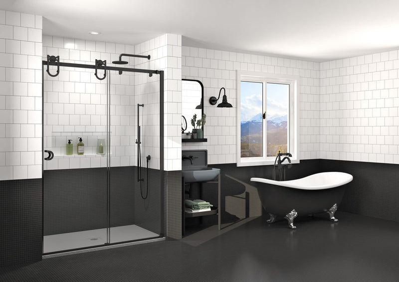 Slik Barn 42 matte black return panel