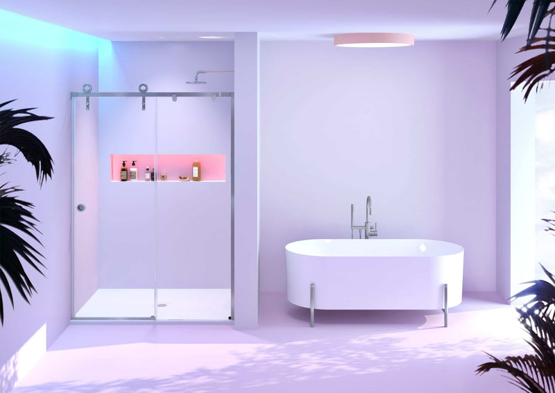 Slik Tron 42 stainless steel return panel