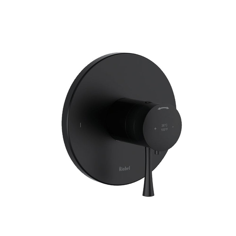 Riobel Edge TEDTM44 2-way no share Type TP thermostaticpressure balance coaxial valve trim (Without Rough-in)