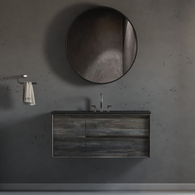 Virta Ashley 42 Inch Wall Hung Single Sink Vanity