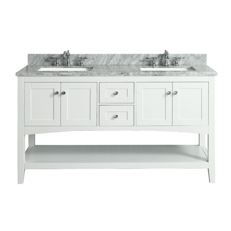 Virta Sirena 72 Inch Floor Mount Double Sink Vanity