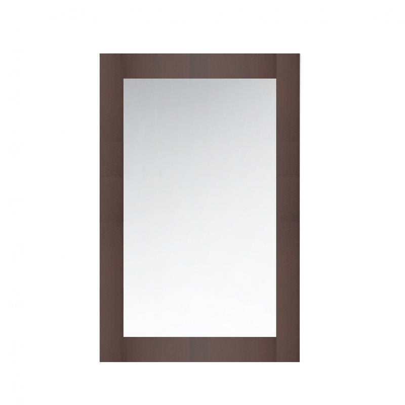 Virta 24 Inch Rectangular Wood Framed Mirror