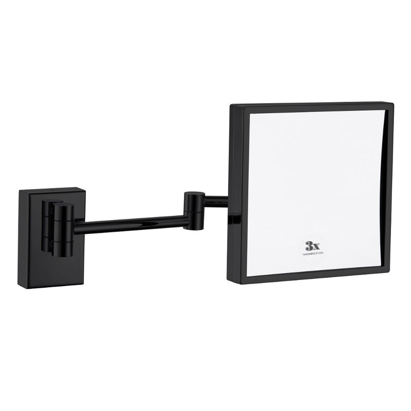 Virta 8 Inch Square Wall Mount Makeup Mirror