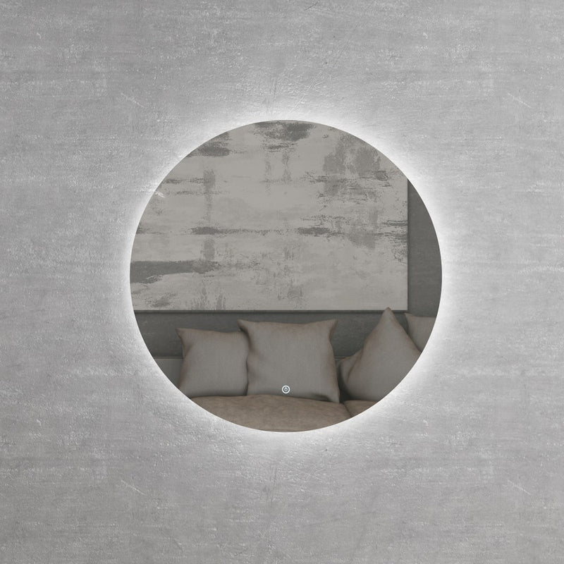 Virta 24 Inch Round LED Mirror