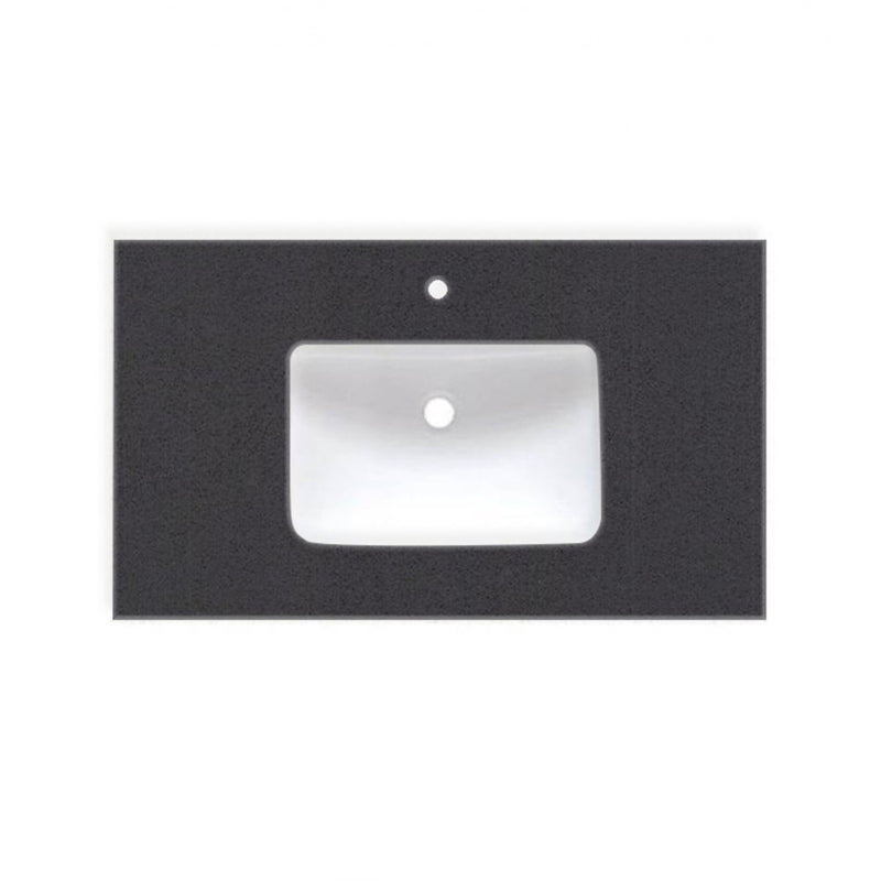Virta 37 Inch Single Sink Vanity Countertop