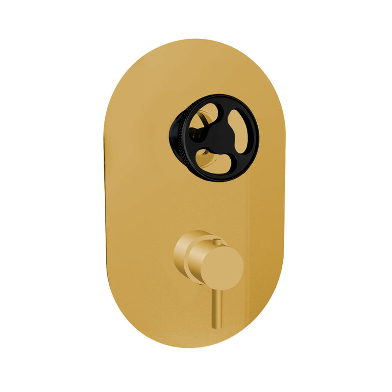 AQUADESIGN DISEGNO 47602N Twist 1/2” Thermostatic Valve 2-way