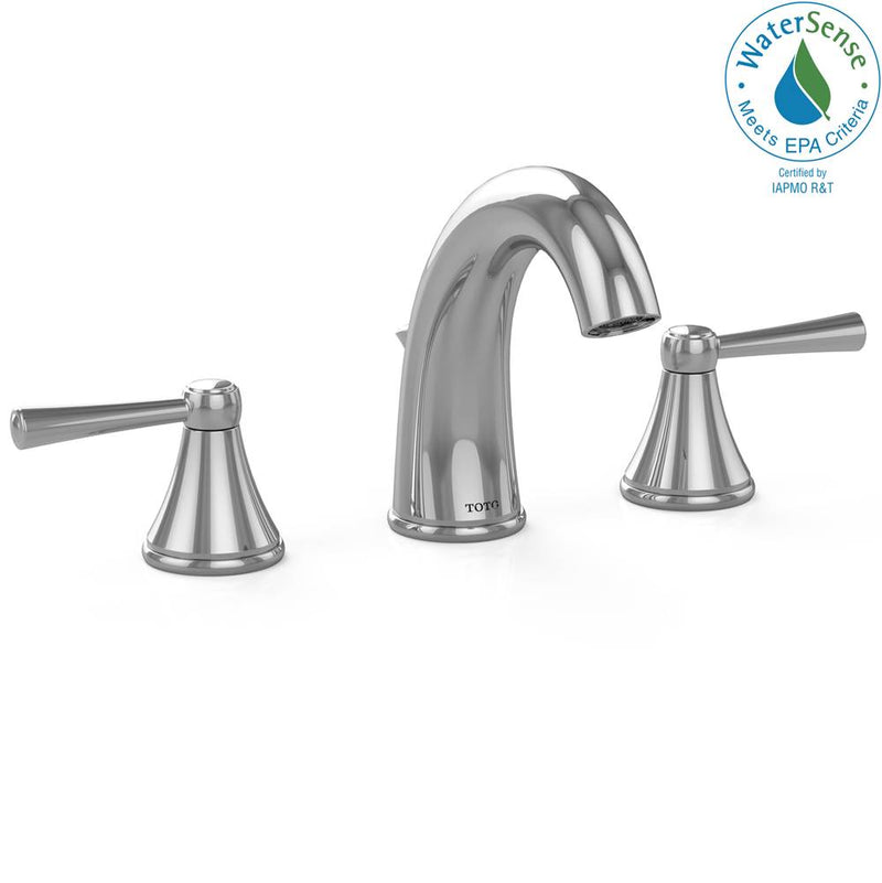 TOTO TL210DD12 FAUCET SILAS WIDESPREAD LAV