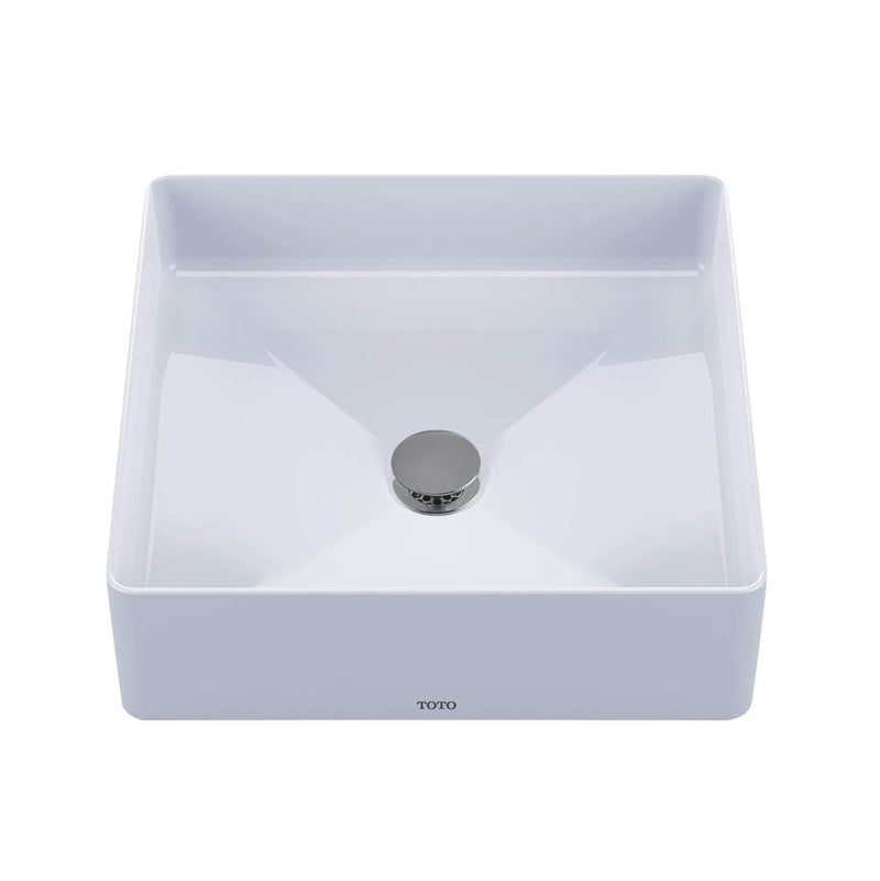 TOTO LT574 ARVINA SQUARE VESSEL LAV 16.5"