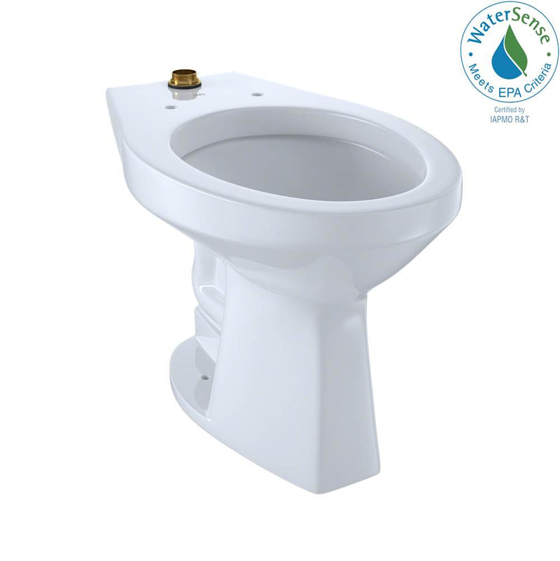 TOTO CT705ULNG COMMERCIAL FL MOUNT EL BOWL ADA HEIGHT CEFIONTECT