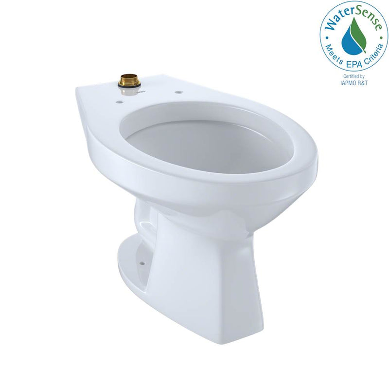 TOTO CT705UNG COMMERCIAL FL MOUNT EL BOWL REG HEIGHT CEFIONTECT