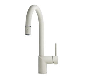 Kindred KFPD1200 Gooseneck pull down spray faucet dual stream