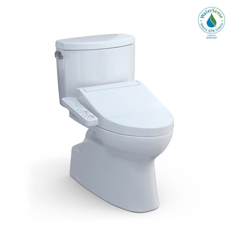 TOTO MW4743074CEFG 2PC VESPIN WITH WASHLET C2 1.28GPF
