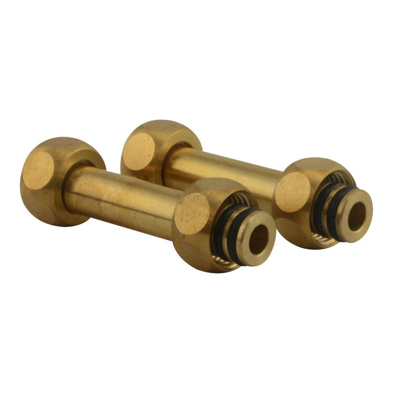 TOTO TBN01011U 7-1/2" TO 8-1/4" ROUGH IN TUBE BRASS 3H 4H 2PCS