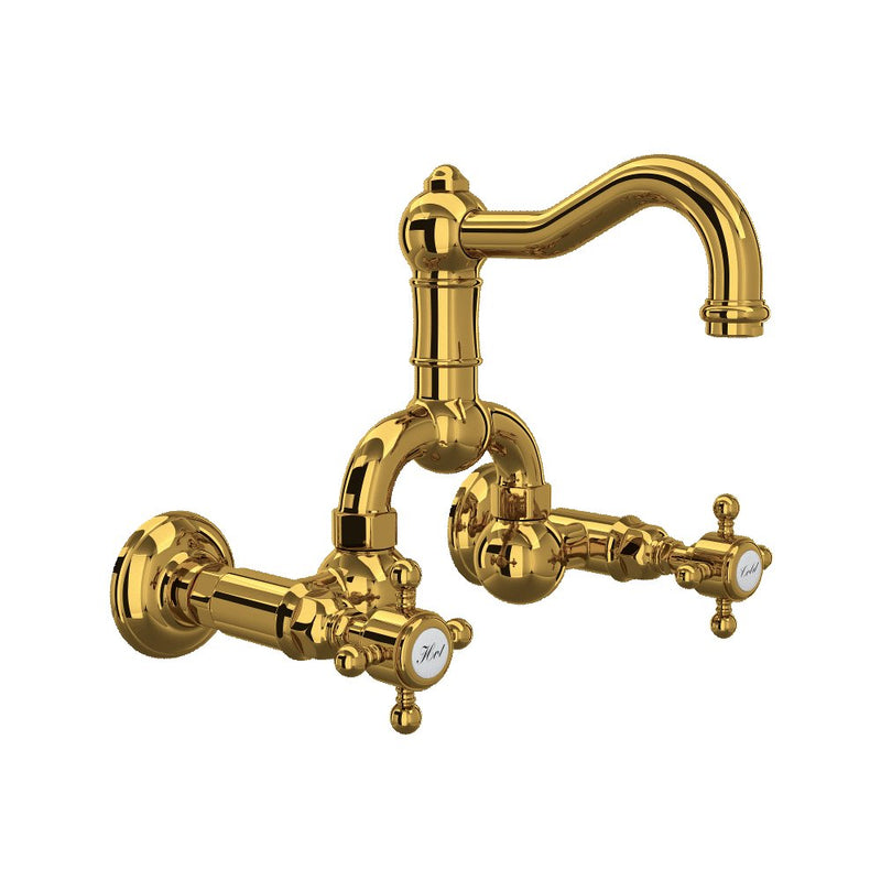 ROHL Acqui® Wall Mount Bridge Lavatory Faucet