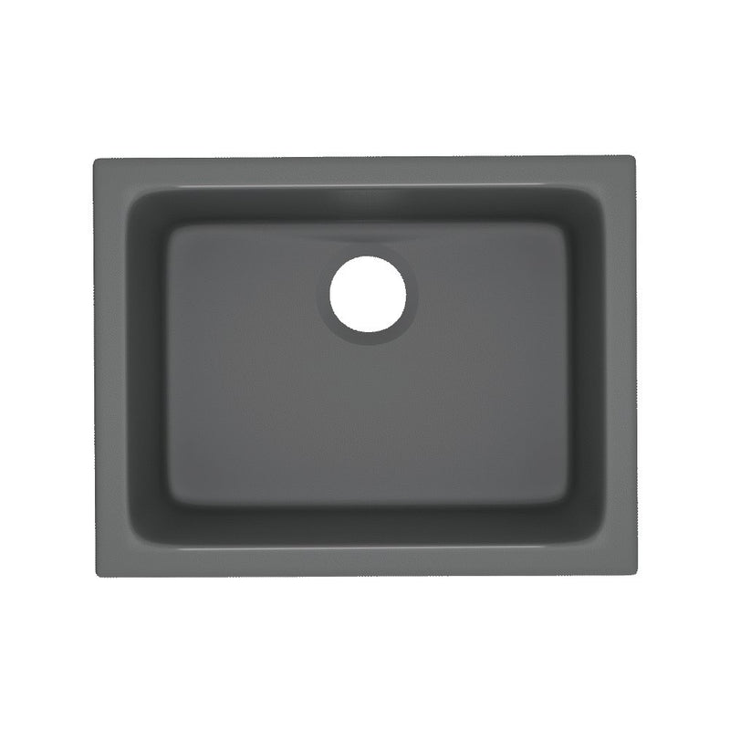 ROHL Allia™ 24" Fireclay Single Bowl Undermount Kitchen Or Laundry Sink
