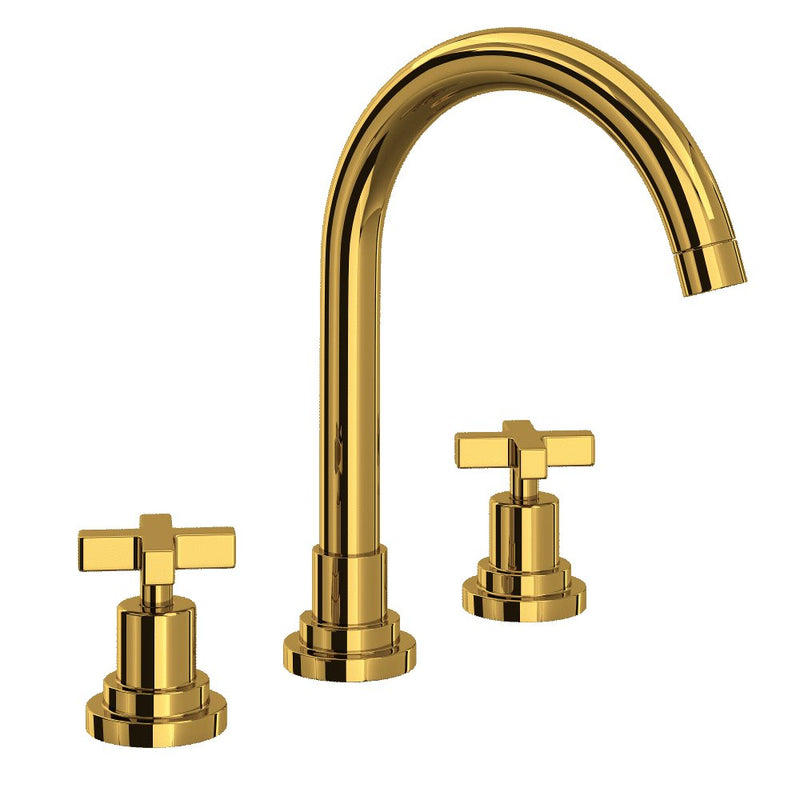 ROHL Lombardia® C-Spout Widespread Lavatory Faucet