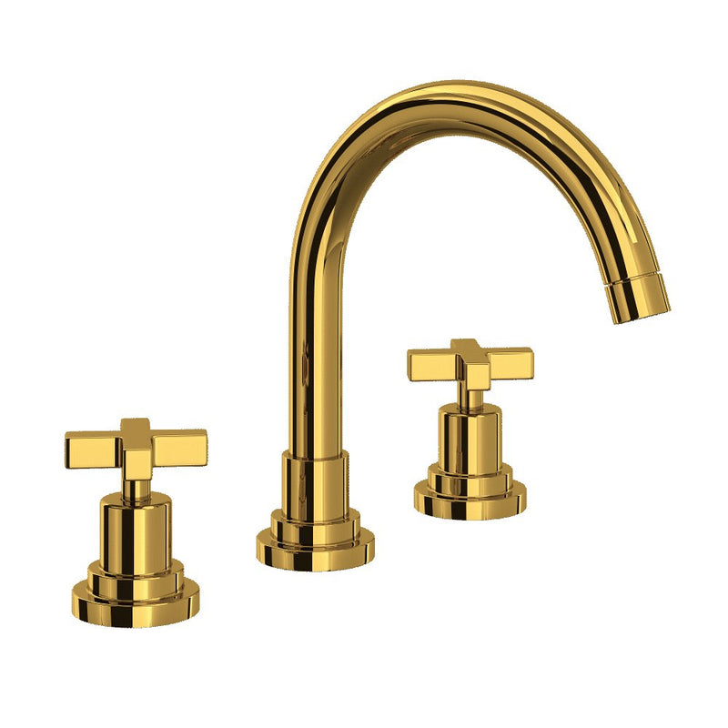 ROHL Lombardia® C-Spout Widespread Lavatory Faucet