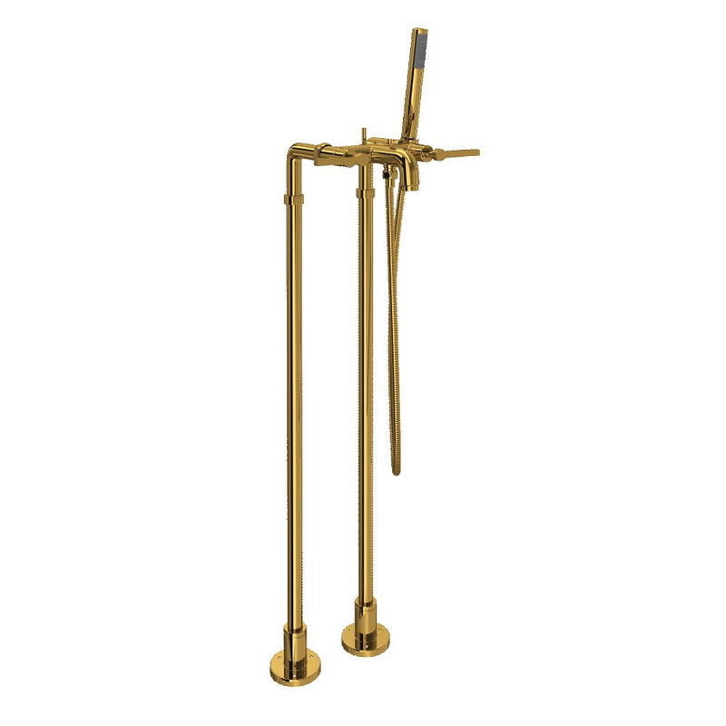 ROHL Lombardia® Floor Mount Tub Filler