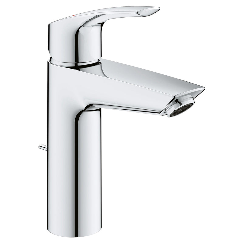 Grohe 23990 Eurosmart Single Hole Single-Handle M-Size Bathroom Faucet 1.2 GPM