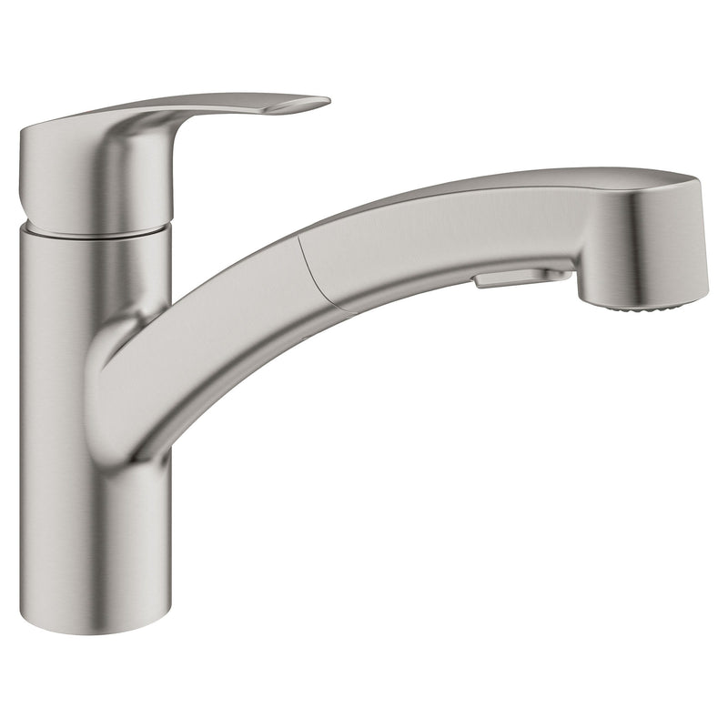 Grohe 30306 Eurosmart Eurosmart Single-Handle Dual Spray Pull-Out Kitchen Faucet
