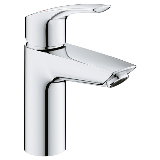 Grohe 32643 Eurosmart Single Hole Single-Handle S-Size Bathroom Faucet 1.2 GPM Less Drain