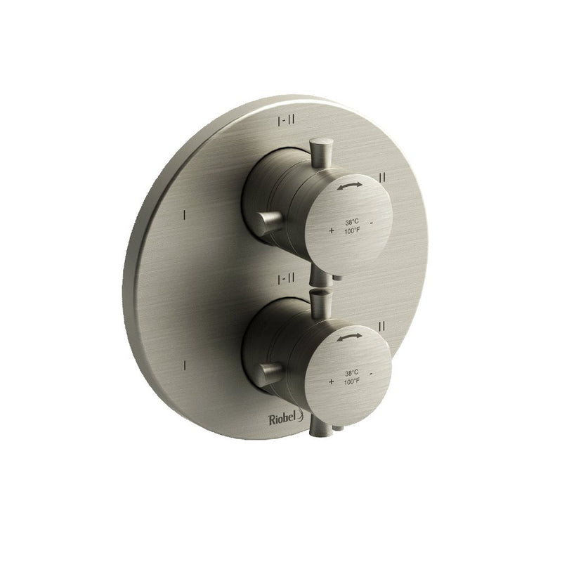 Riobel Edge EDTM46 4-way Type TP thermostaticpressure balance 0.75coaxial complete valve