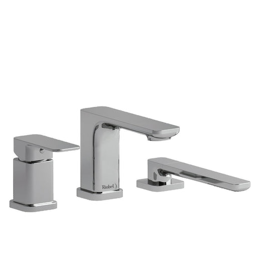 Riobel Equinox TEQ16 3-piece Type P pressure balance deck-mount tub filler with hand shower trim (Without Rough-in)
