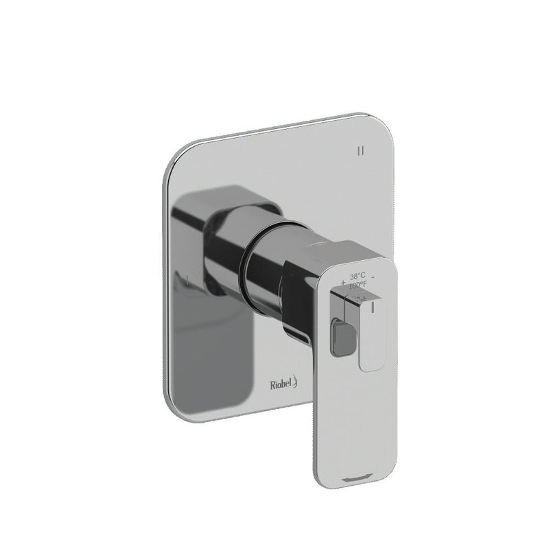 Riobel Equinox 3-way Type TP thermostaticpressure balance coaxial valve trim (Without Rough-in)