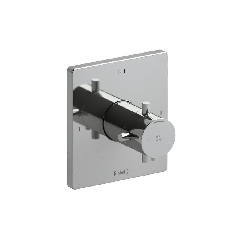 Riobel Pallace TPATQ23 2-way Type TP thermostaticpressure balance coaxial valve trim (Without Rough-in)