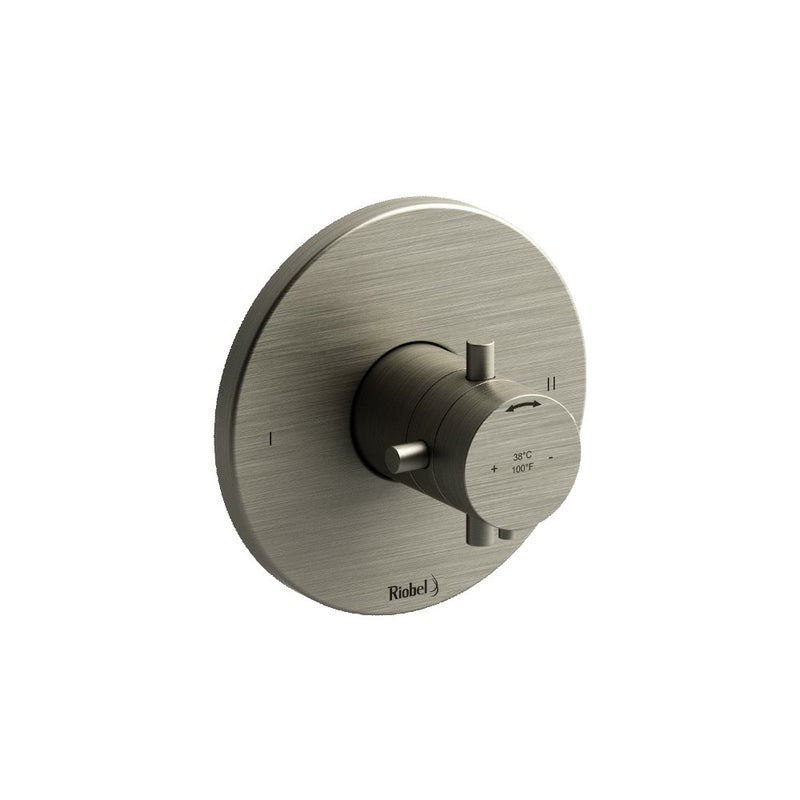 Riobel Pallace PATM44 2-way no share Type TP thermostaticpressure balance coaxial complete valve