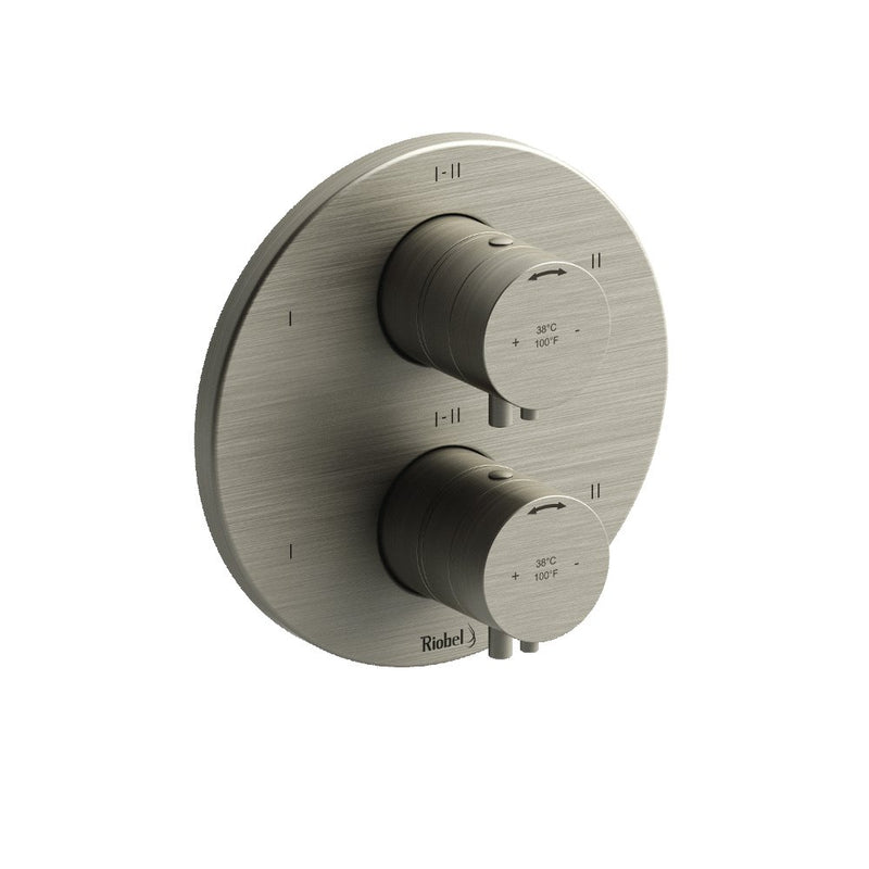Riobel Pallace TPATM46 4-way Type TP thermostaticpressure balance coaxial valve trim (Without Rough-in)
