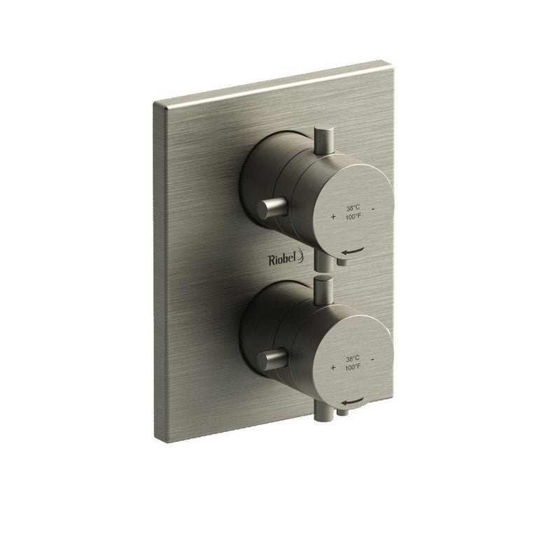 Riobel Pallace PATQ83 4-way Type TP thermostaticpressure balance 0.75 coaxial complete valve