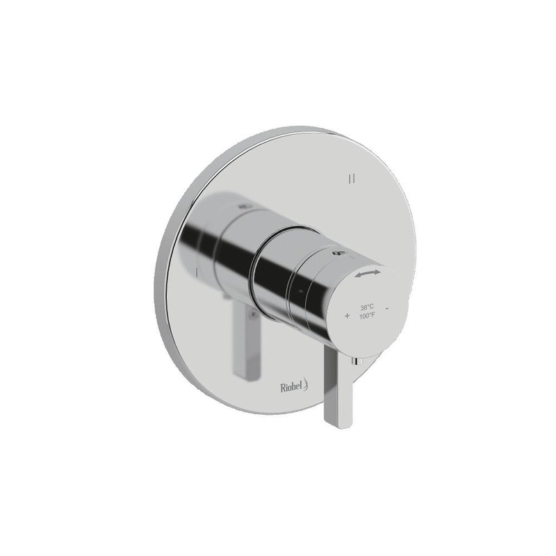 Riobel Paradox TPXTM45 3-way Type TP thermostaticpressure balance coaxial valve trim (Without Rough-in)