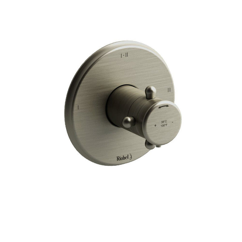 Riobel TRT23 2-way Type TP thermostaticpressure balance coaxial valve trim (Without Rough-in)