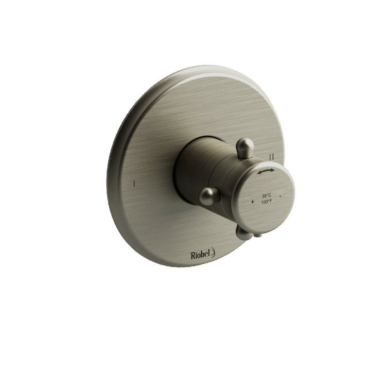 Riobel RT44 2-way no share Type TP thermostaticpressure balance coaxial complete valve
