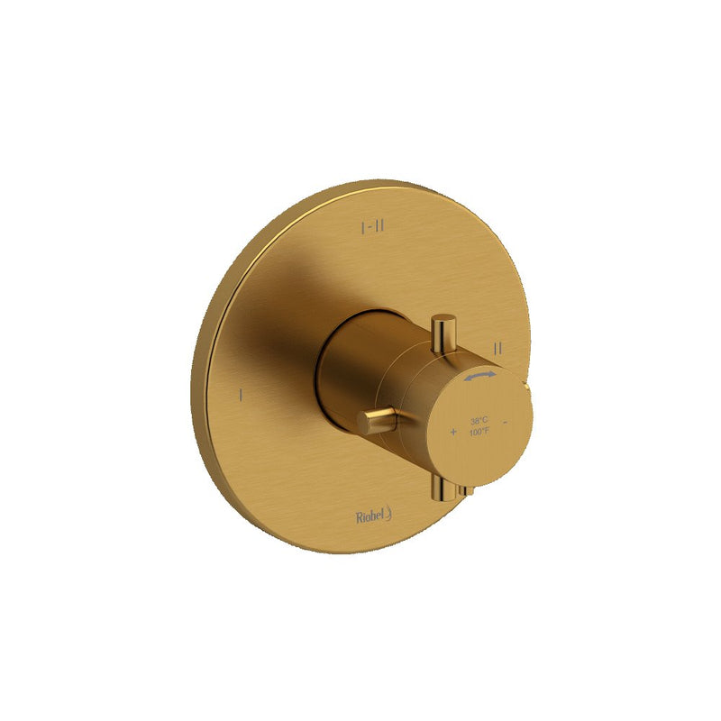 Riobel Riu TRUTM23 2-way Type TP thermostaticpressure balance coaxial valve trim (Without Rough-in)