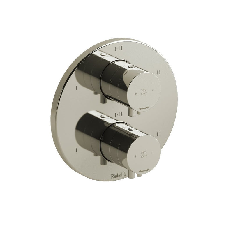 Riobel Riu TRUTM46 4-way Type TP thermostaticpressure balance coaxial valve trim (Without Rough-in)