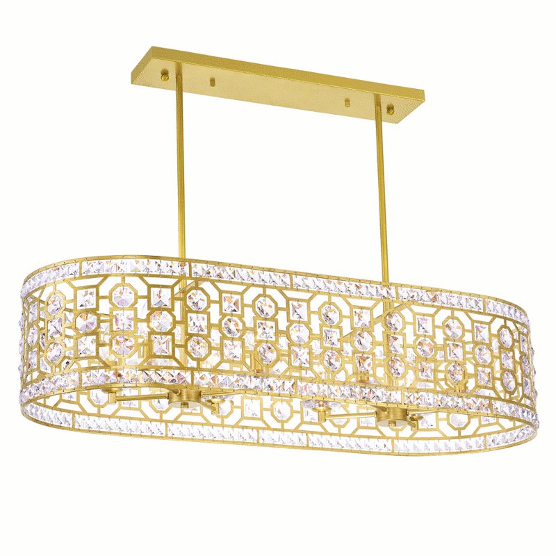 CWI Belinda 8 Light Chandelier With Champagne Finish