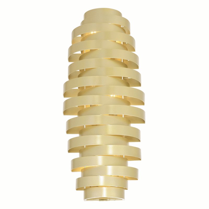 CWI Elizabetta 6 Light Wall Sconce With Gold Leaf Finish