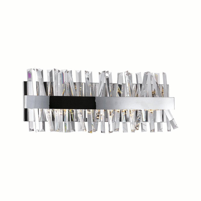 CWI Faye LED Wall Sconce With Chrome Finish