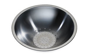 Kindred CB1714SB Stainless steel strainer bowl