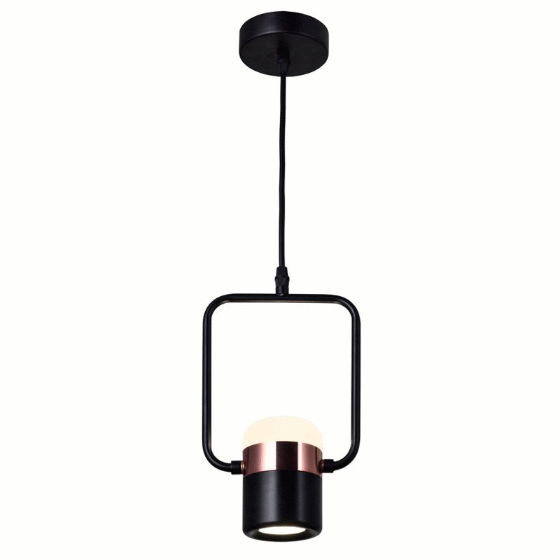 CWI Moxie LED Down Mini Pendant With Black Finish