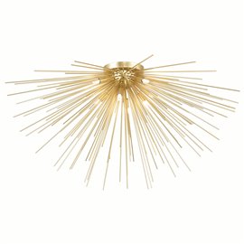 CWI Water Drop 5 Light Vanity Light With Chrome Finish