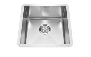 Kindred KCUS21A 18 gauge Fabricated undermount single 10 mm radius includes grid