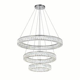 CWI Radiant 12 Light Drum Shade Chandelier With Chrome Finish