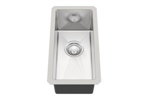 Kindred KCUS8A 18 gauge Designer Series accessory rail single undermount sink