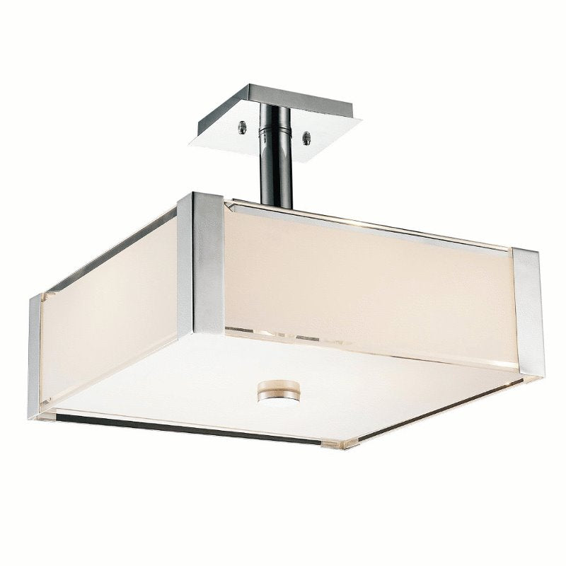 CWI Lucie 5 Light Down Chandelier With Chrome Finish