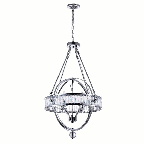 CWI Empire 17 Light Down Chandelier With Gold Finish